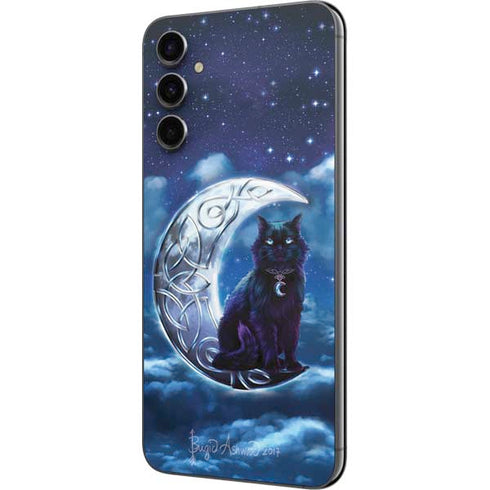 Brigid Ashwood Celtic Black Cat Galaxy A14 5G Skin